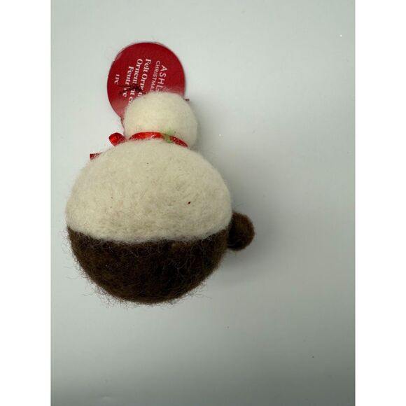 Ashland Christmas noel felt Christmas ornament - Picture 3 of 5